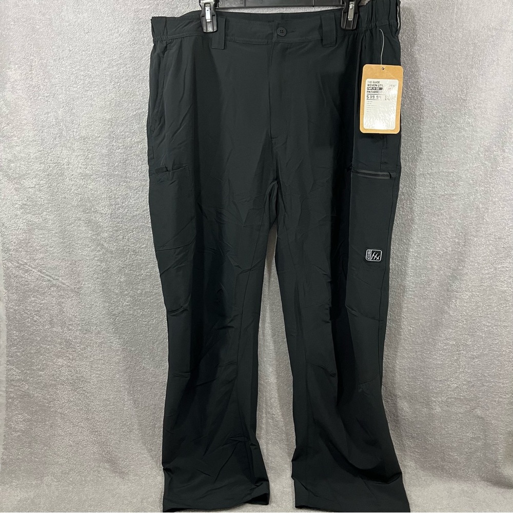 FINTECH The Guide Woven Utility Pant Men's Black XXL New with Tags